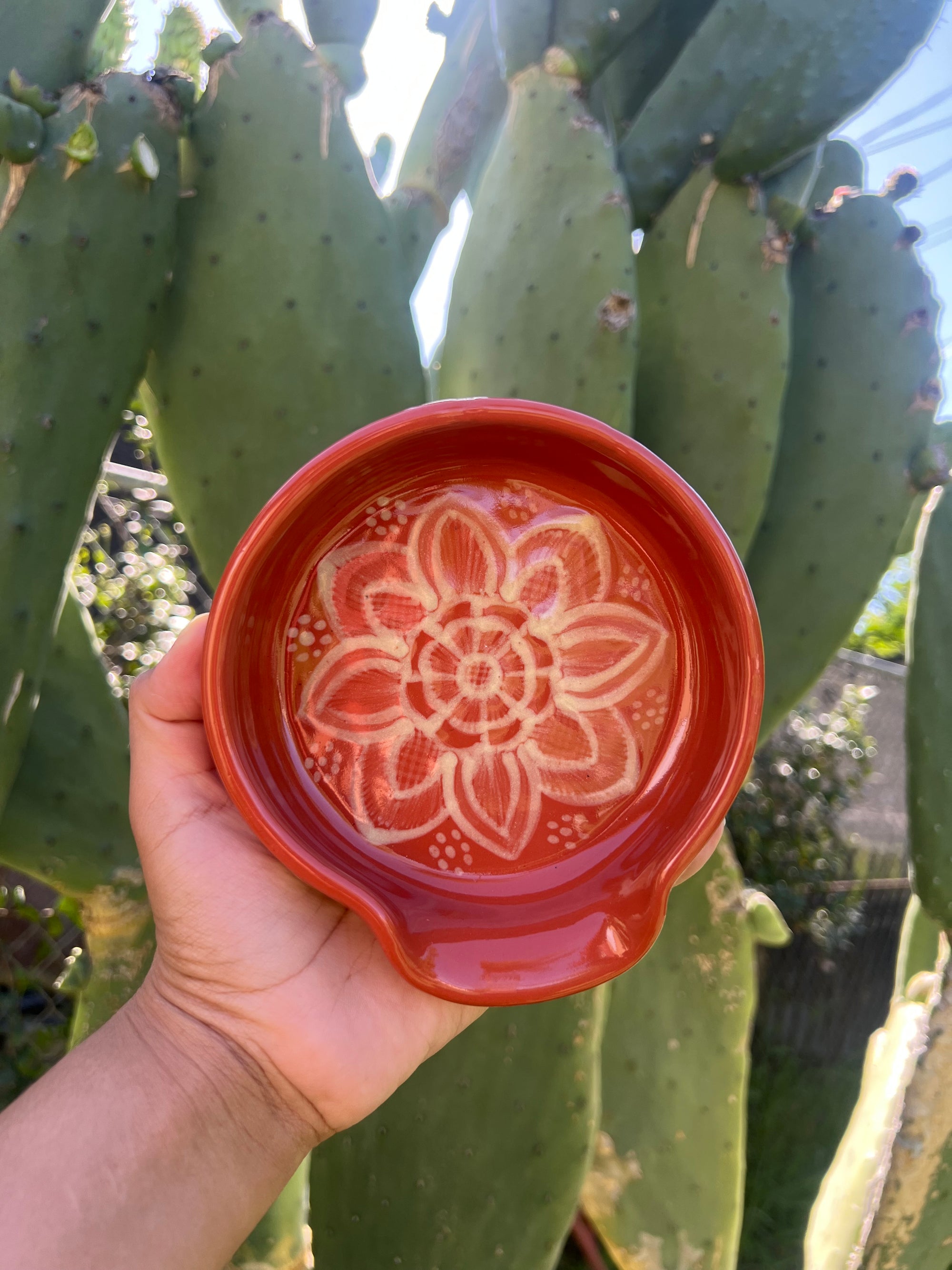 Terracotta Spoon Rest