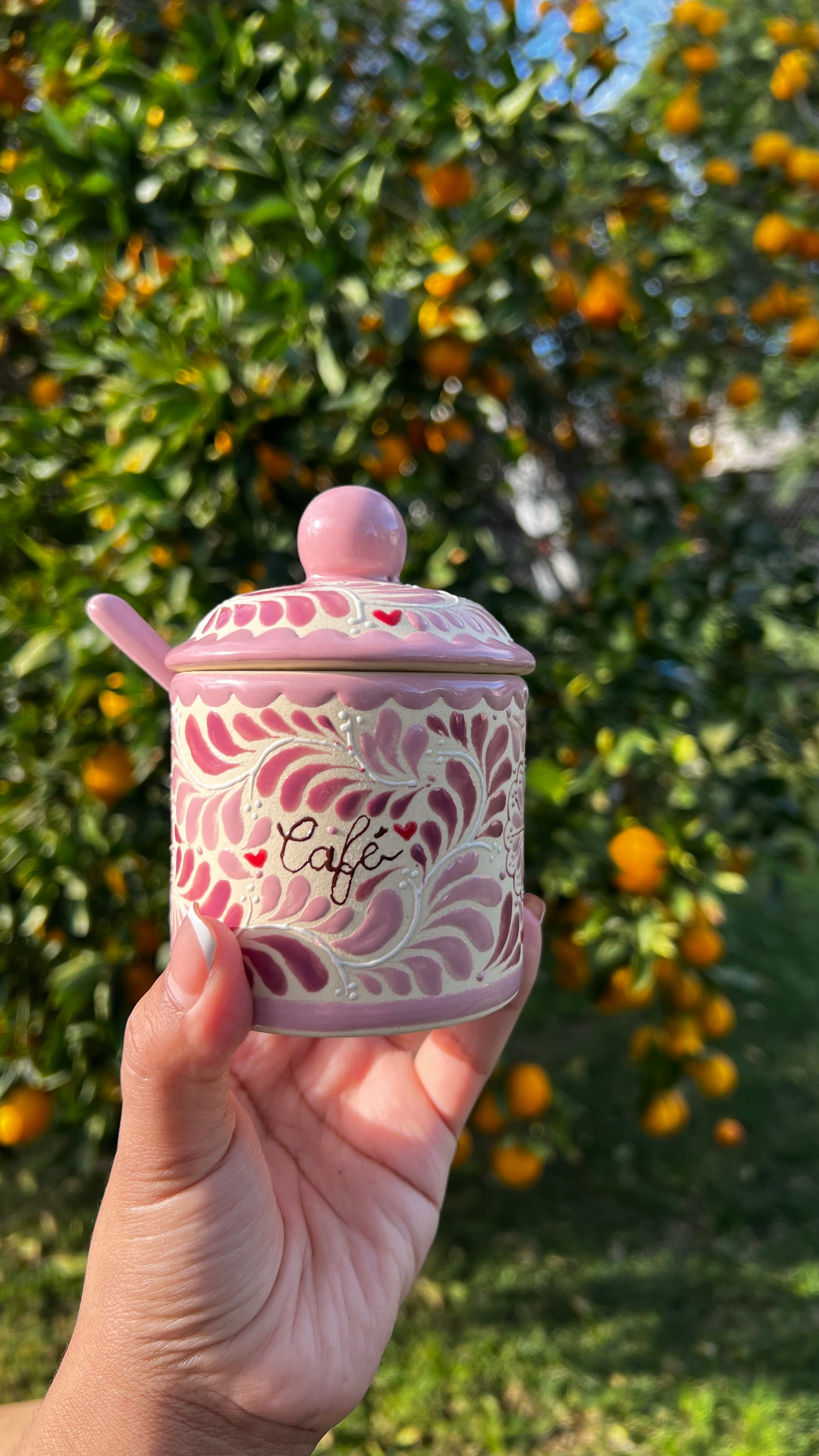 Rosas Azucarero y Cafetero | Coffee and Sugar holder | PRE-ORDER 6-14 WEEKS