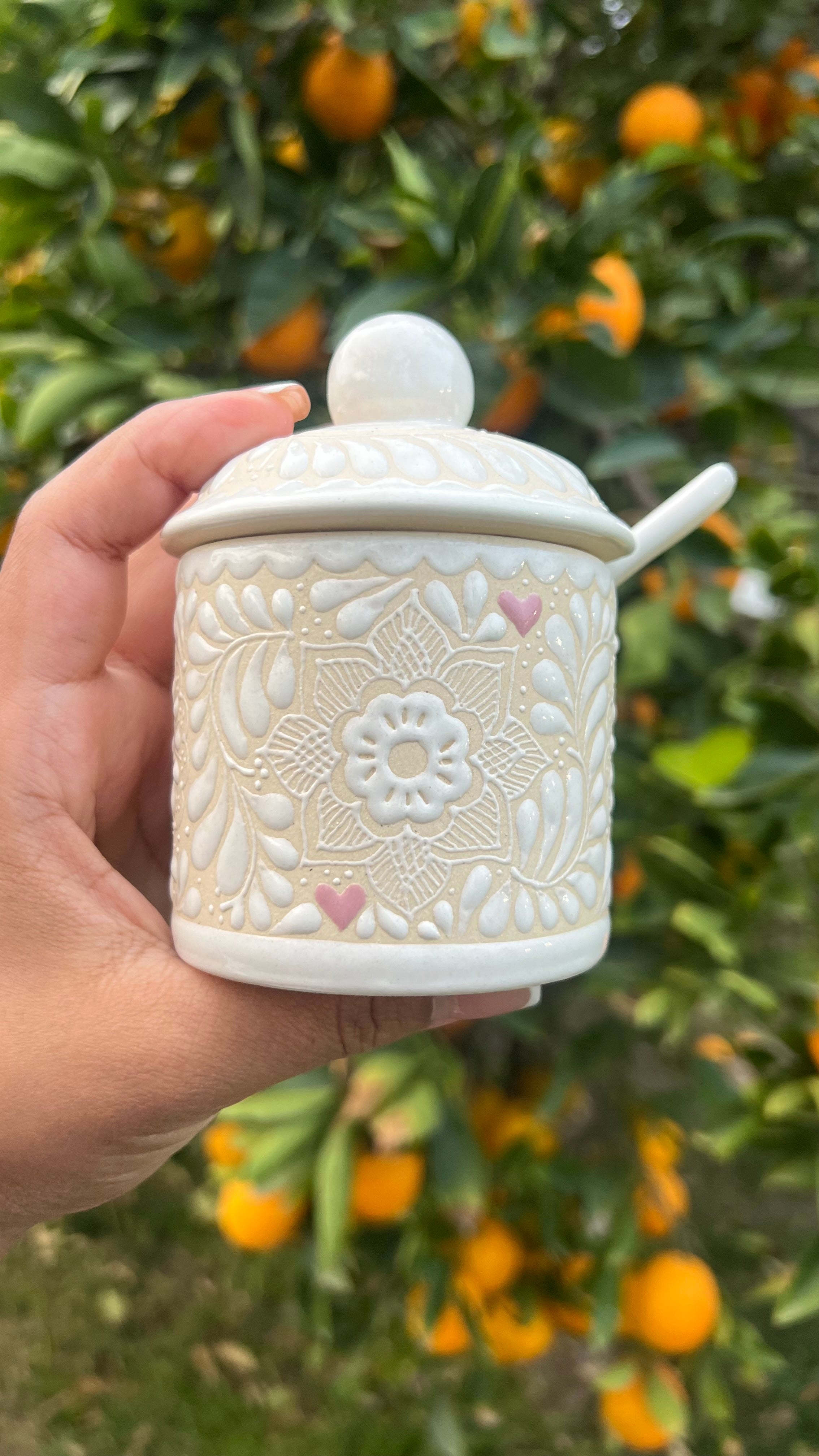 Amor Puro pt.1 Azucarero y Cafetero | Coffee and Sugar holder | PRE-ORDER 6-14 WEEKS