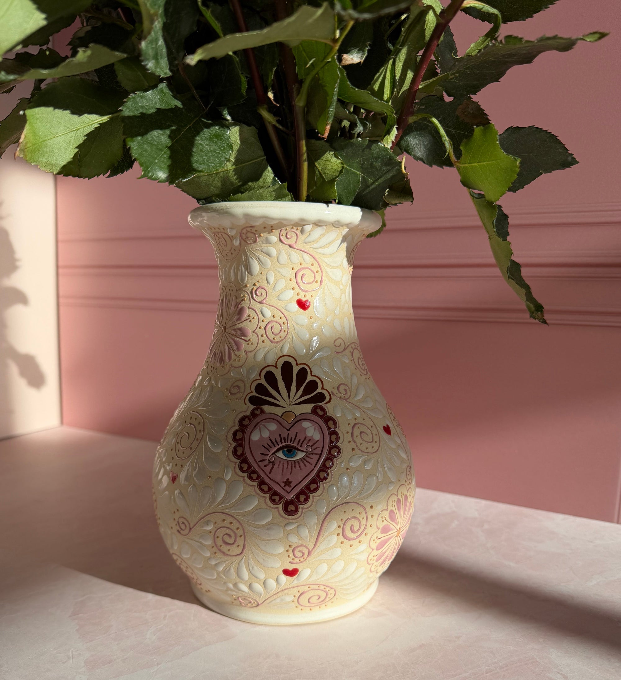 Amor Sagrado Florero Gotero| Flower Vase | PRE-ORDER 6-14 WEEKS