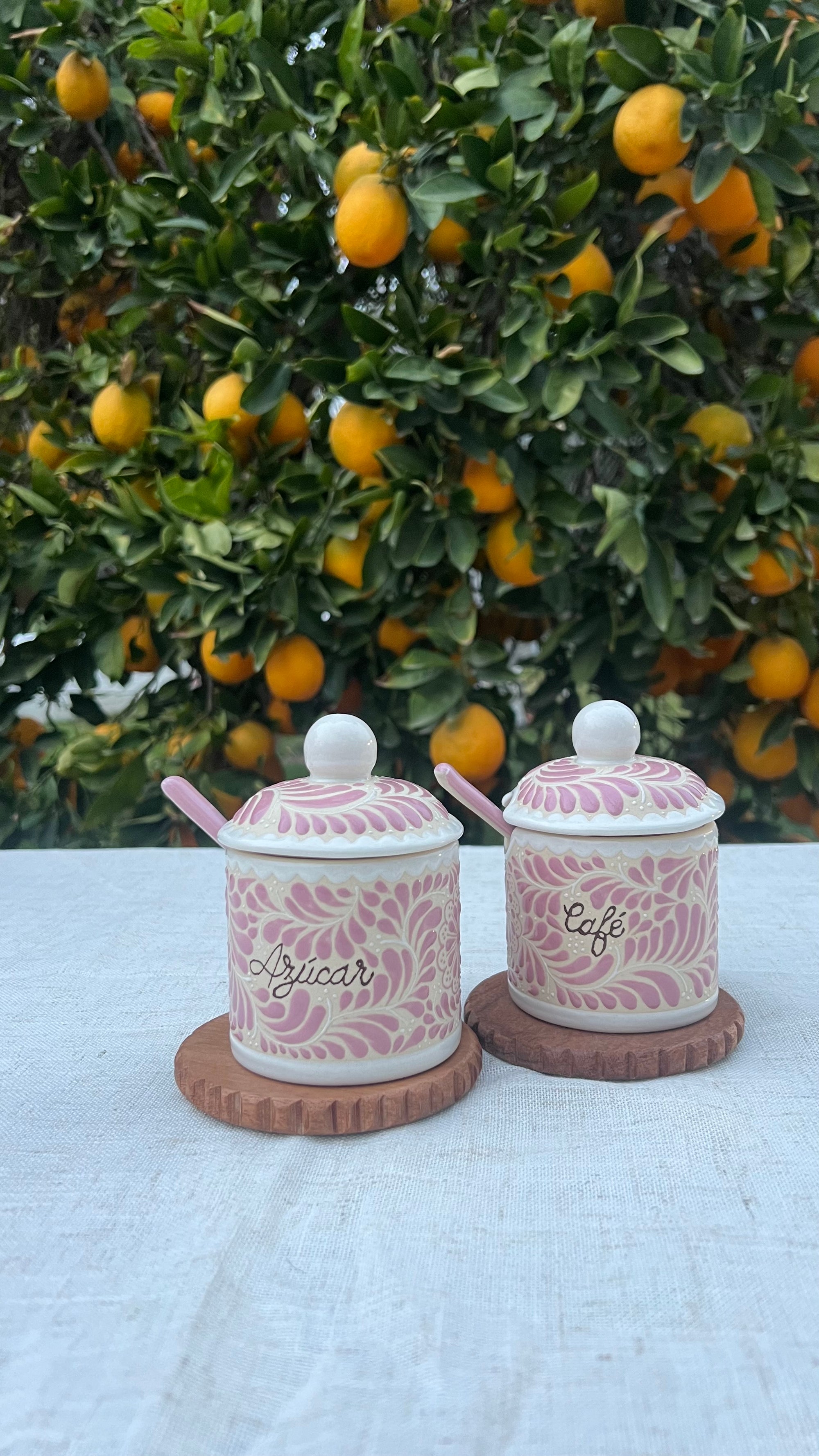 Rosita Azucarero y Cafetero | Coffee and Sugar holder | PRE-ORDER 6-14 WEEKS